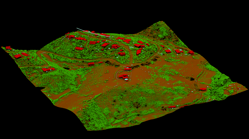 3D Classified Point Cloud