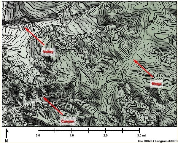 Topographic Contours